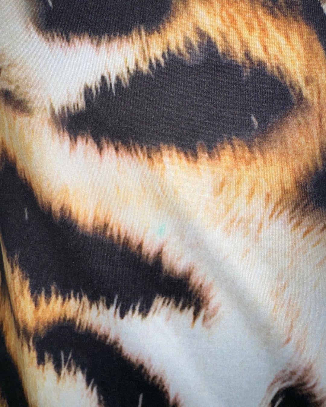 Forever Unique Leopard Print Dress - Size - 8 - Preloved