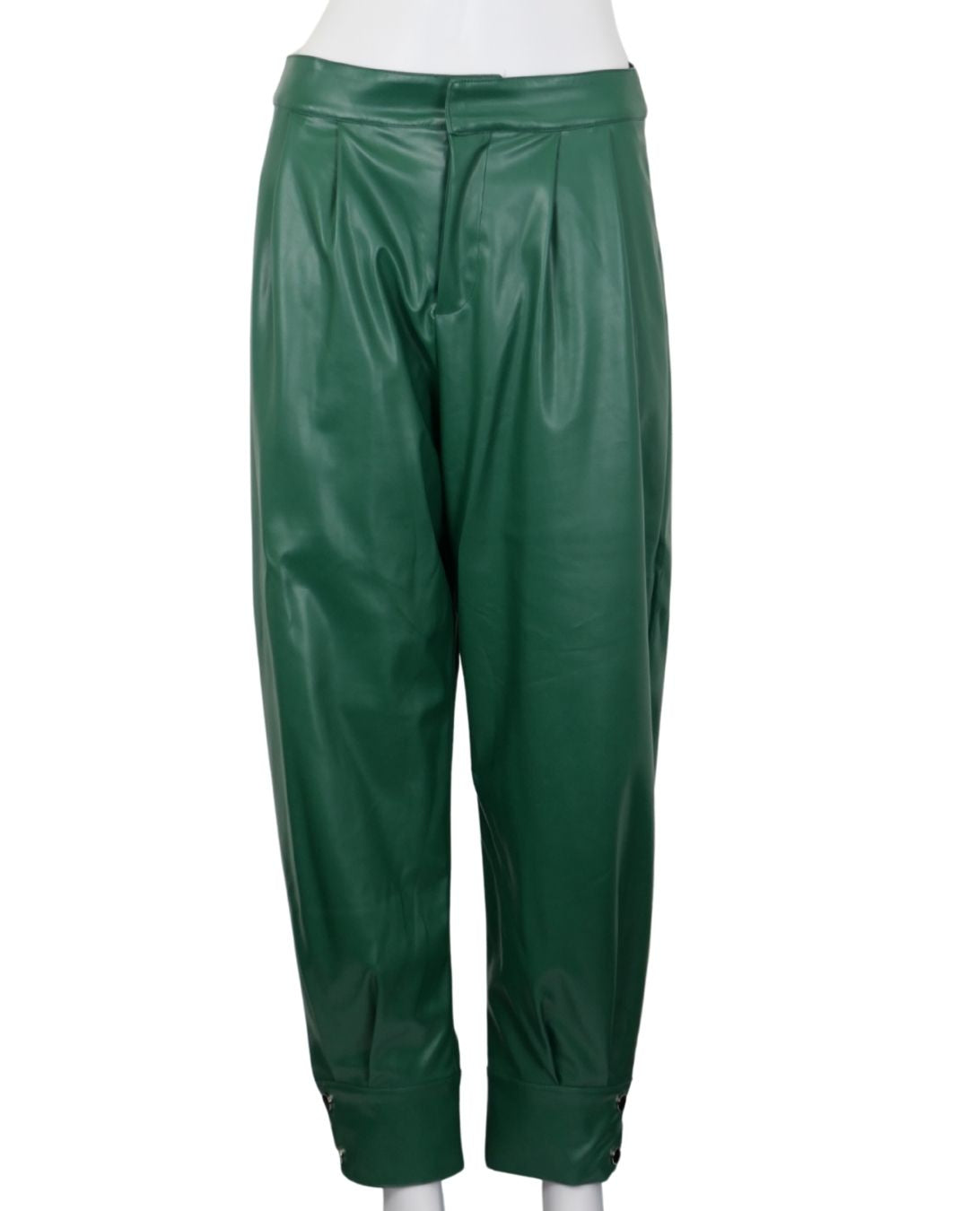 Forever Unique Green PU Suit - Size 8 - Preloved