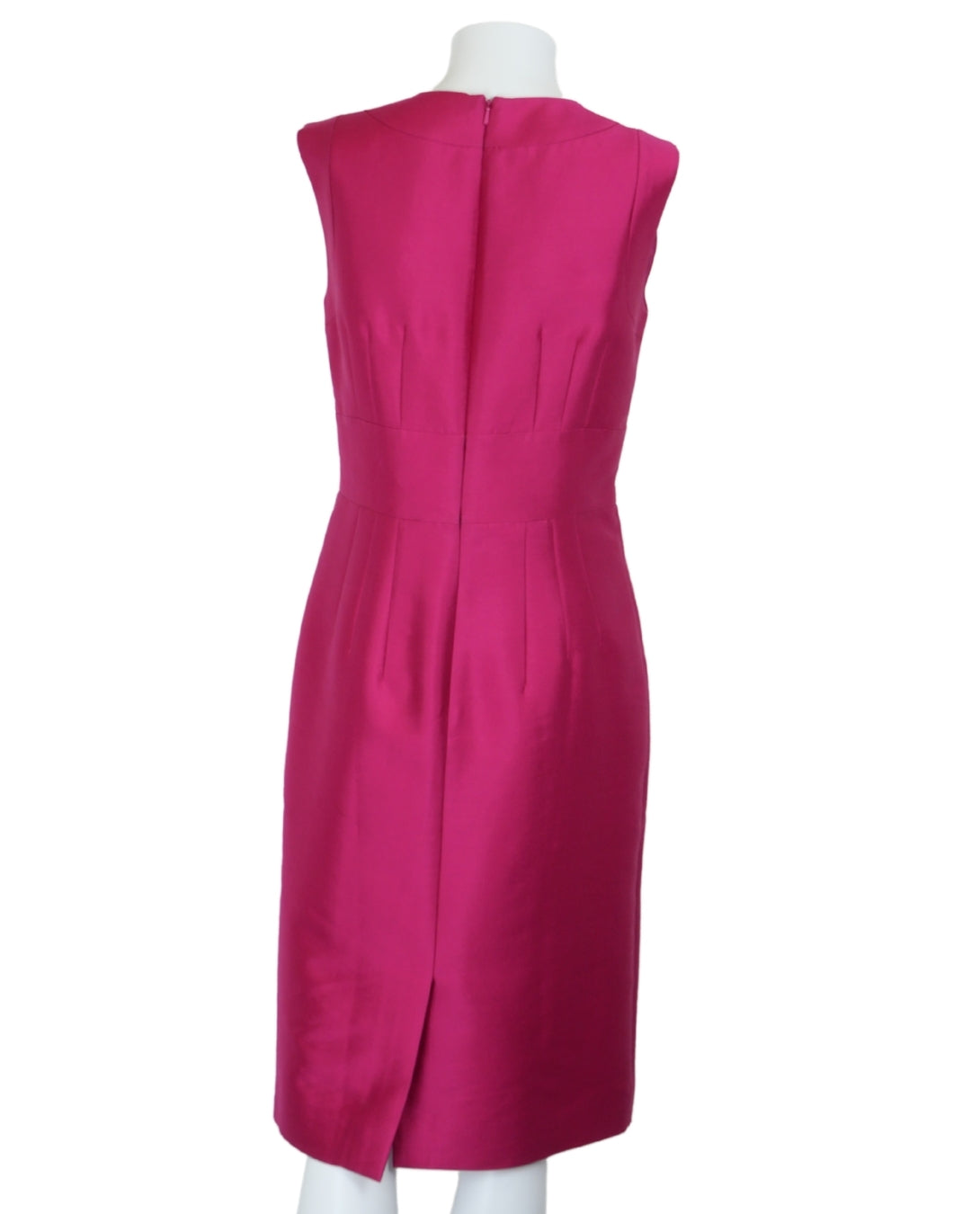 Hobbs Bow-Waist Satin Sheath – Size 10 – Preloved