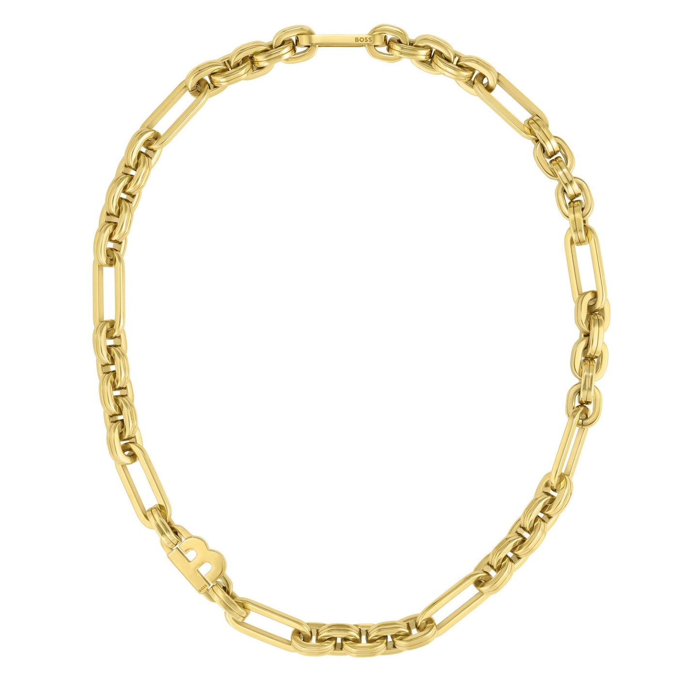 Boss Yellow Gold Tone Ladies Necklace - New in Box