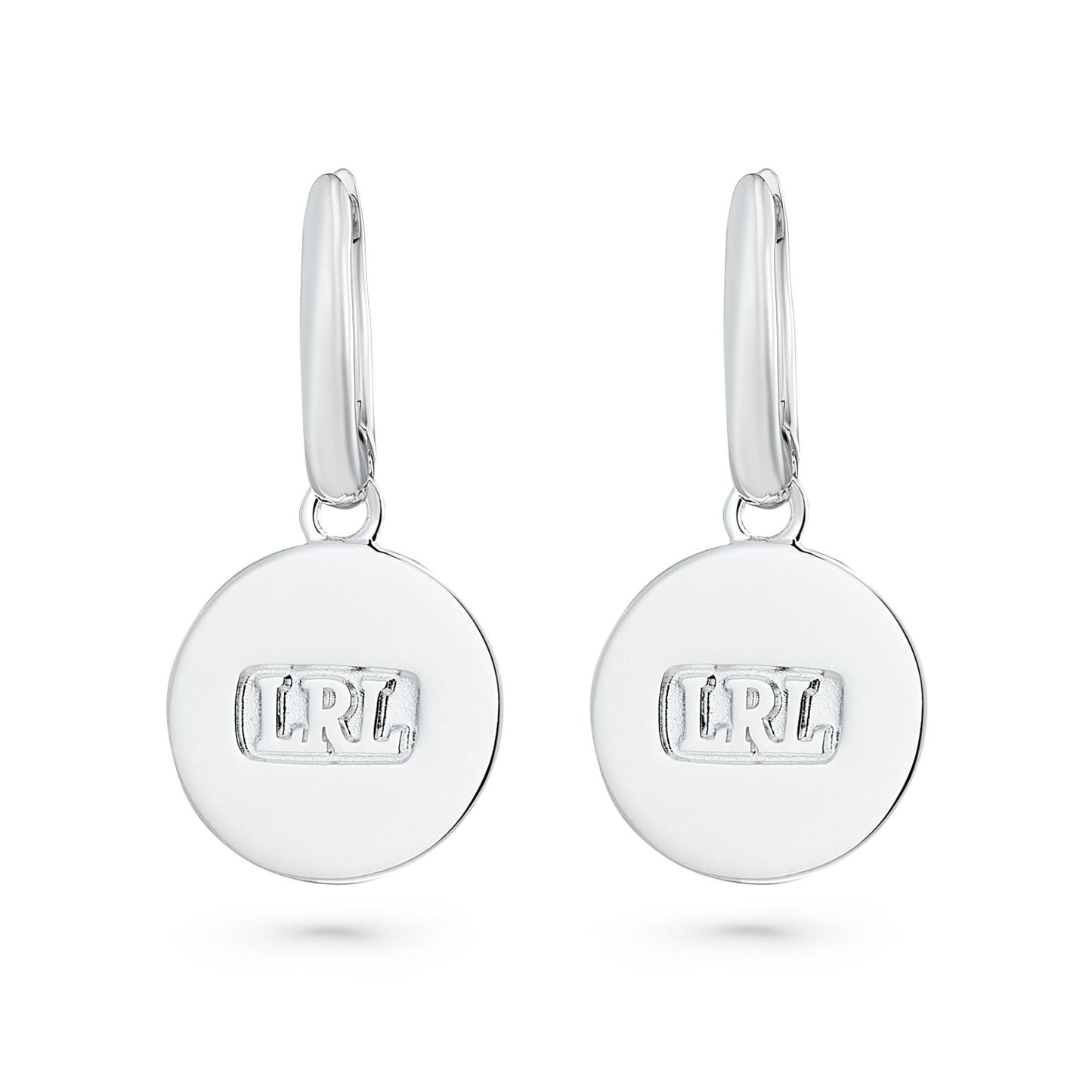 Ralph Lauren Ladies Sterling Silver 925 Hoop Earrings - New in box
