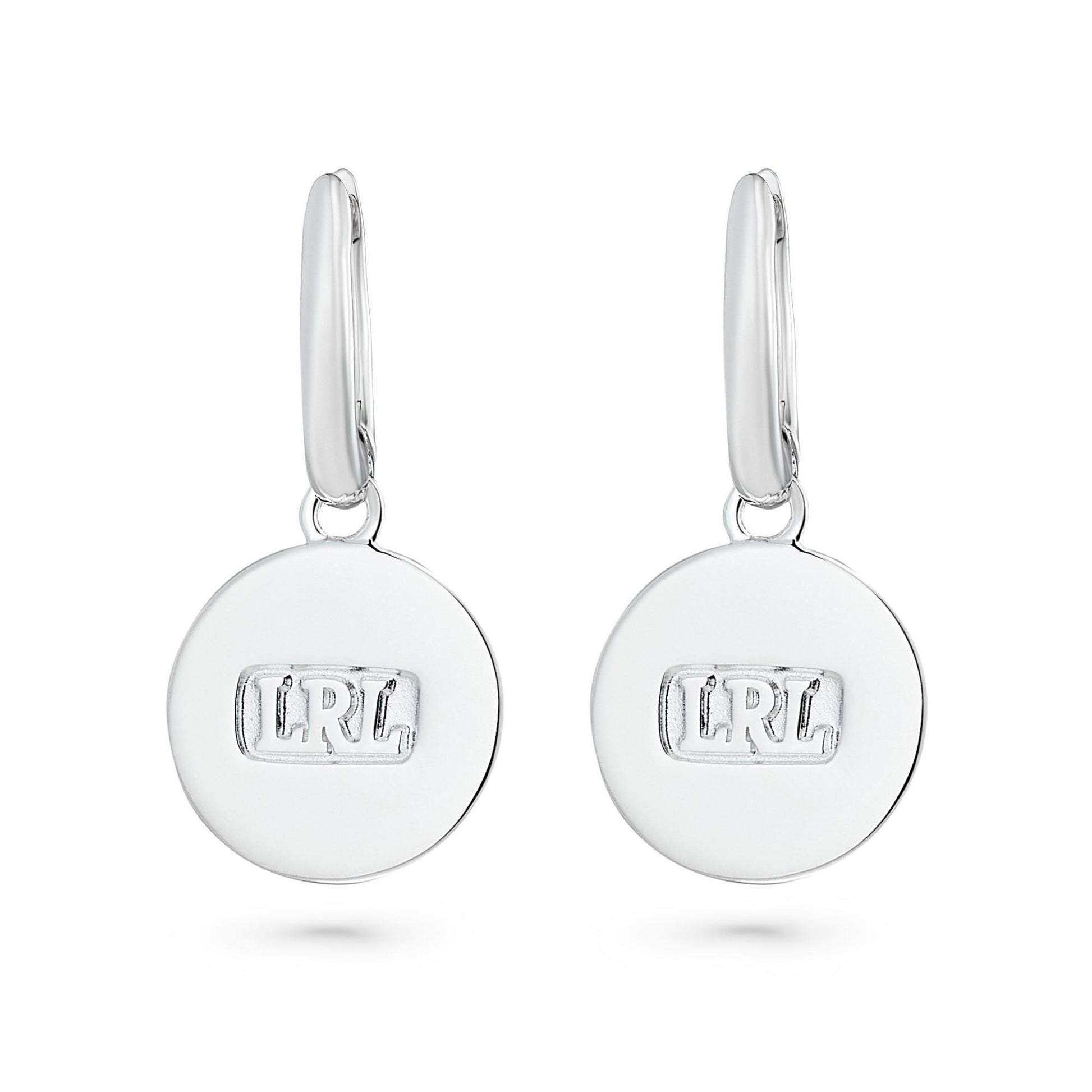 Ralph Lauren Ladies Sterling Silver 925 Hoop Earrings - New in box