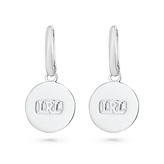 Ralph Lauren Ladies Sterling Silver 925 Hoop Earrings - New in box