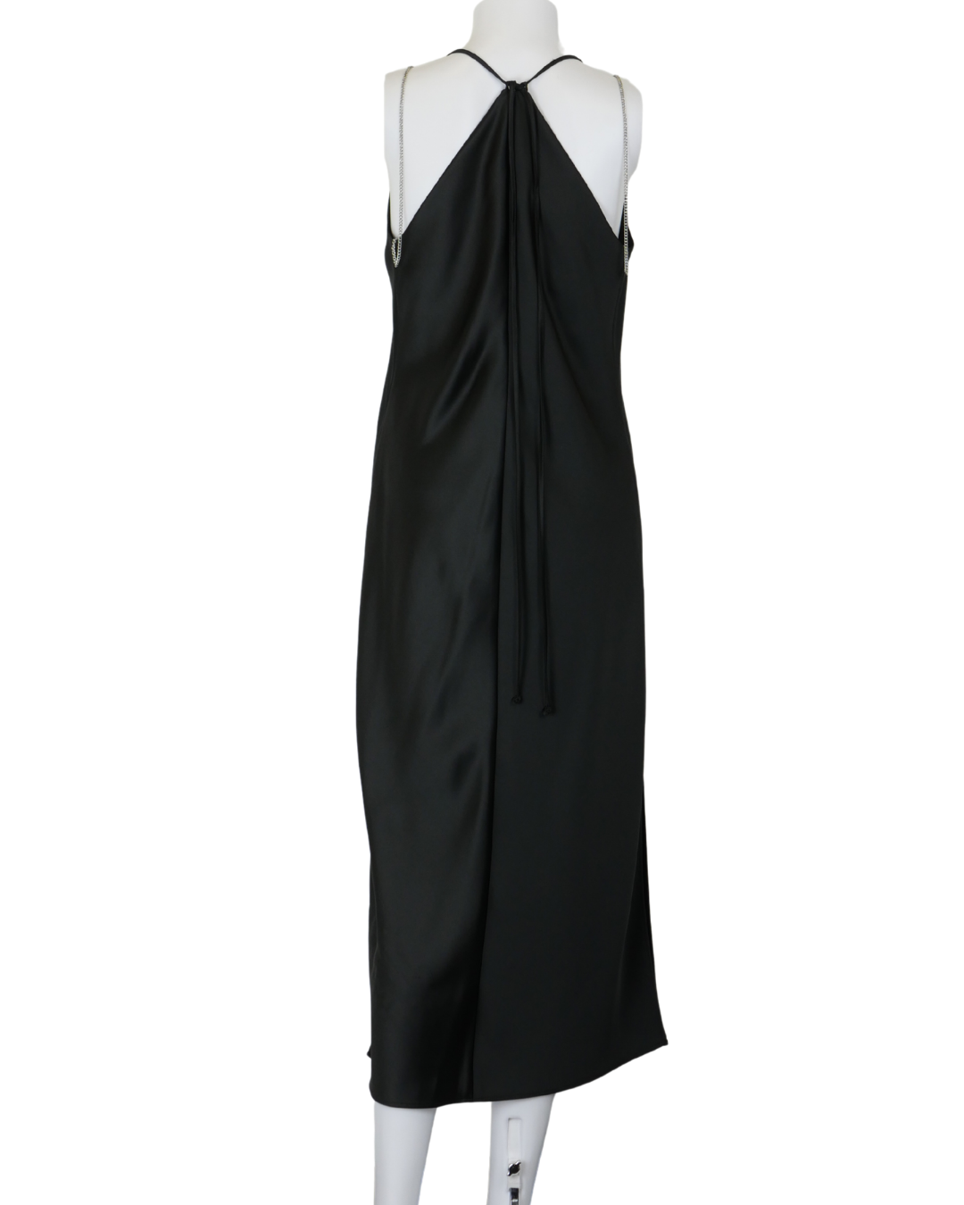 Boss Dechana Chain Strap Satin Slip Dress – Size 10 – New