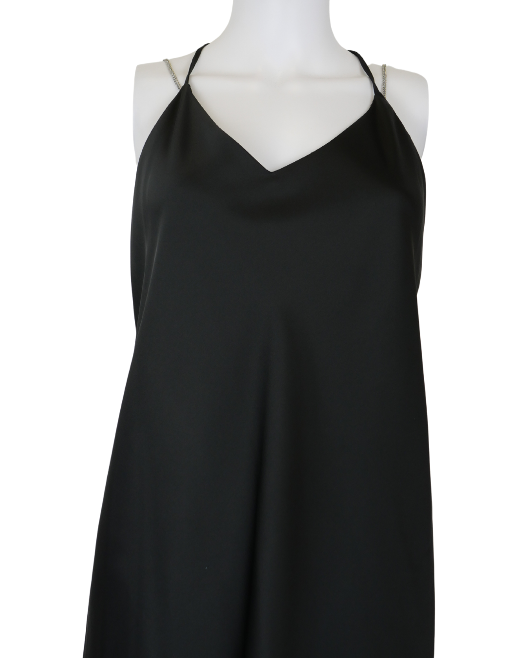 Boss Dechana Chain Strap Satin Slip Dress – Size 10 – New