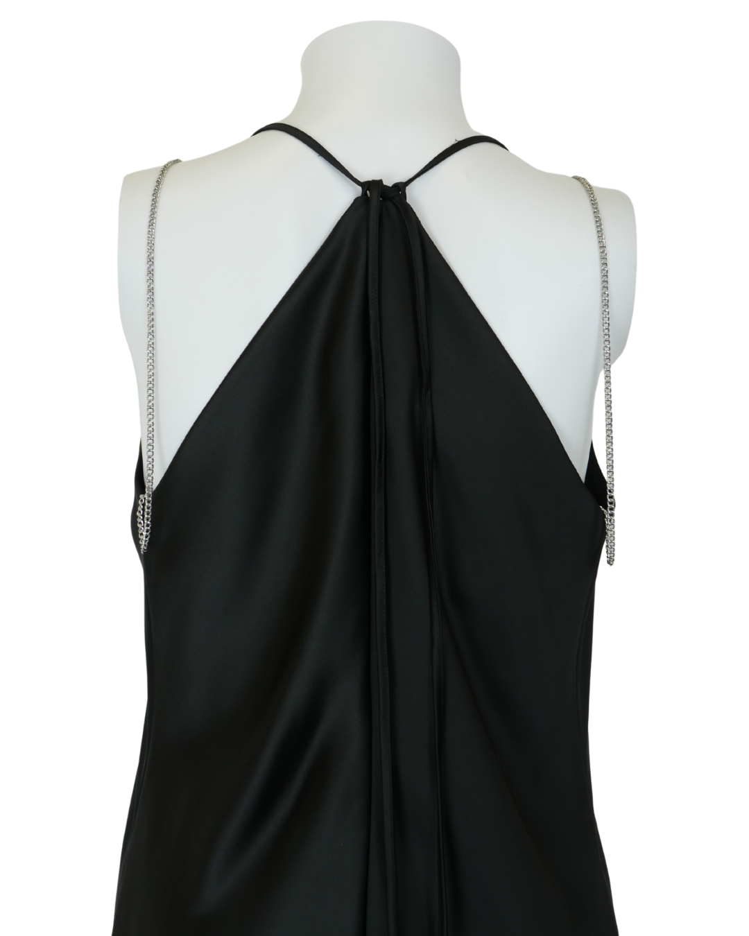 Boss Dechana Chain Strap Satin Slip Dress – Size 10 – New