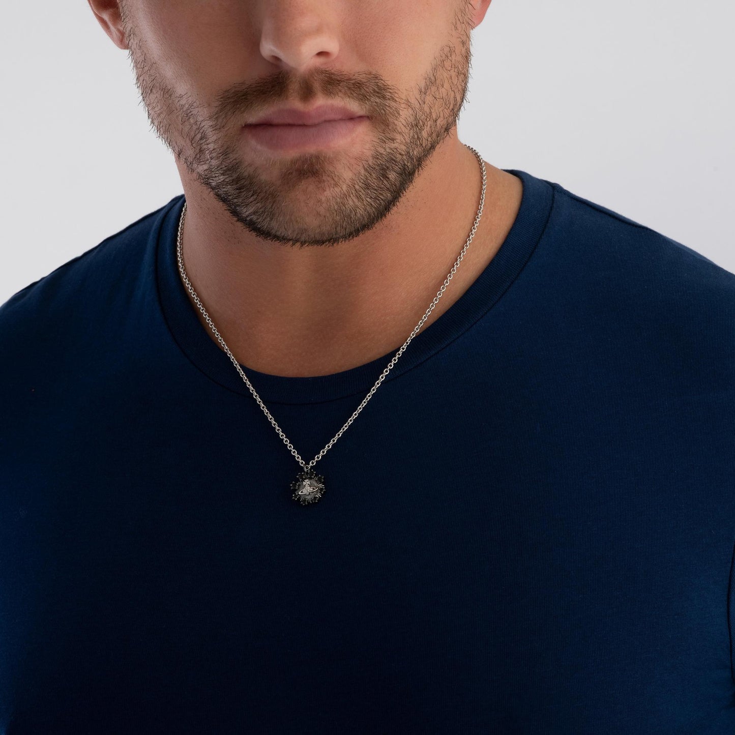 Vivienne Westwood Tara Cubic Zirconia Men's Necklace