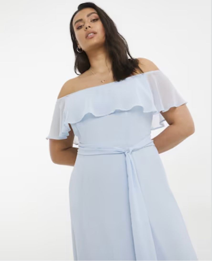 Maids To Measure Light Blue - Size 18 - New