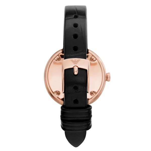 Emporio Armani Ladies Rose Gold Tone Watch - New