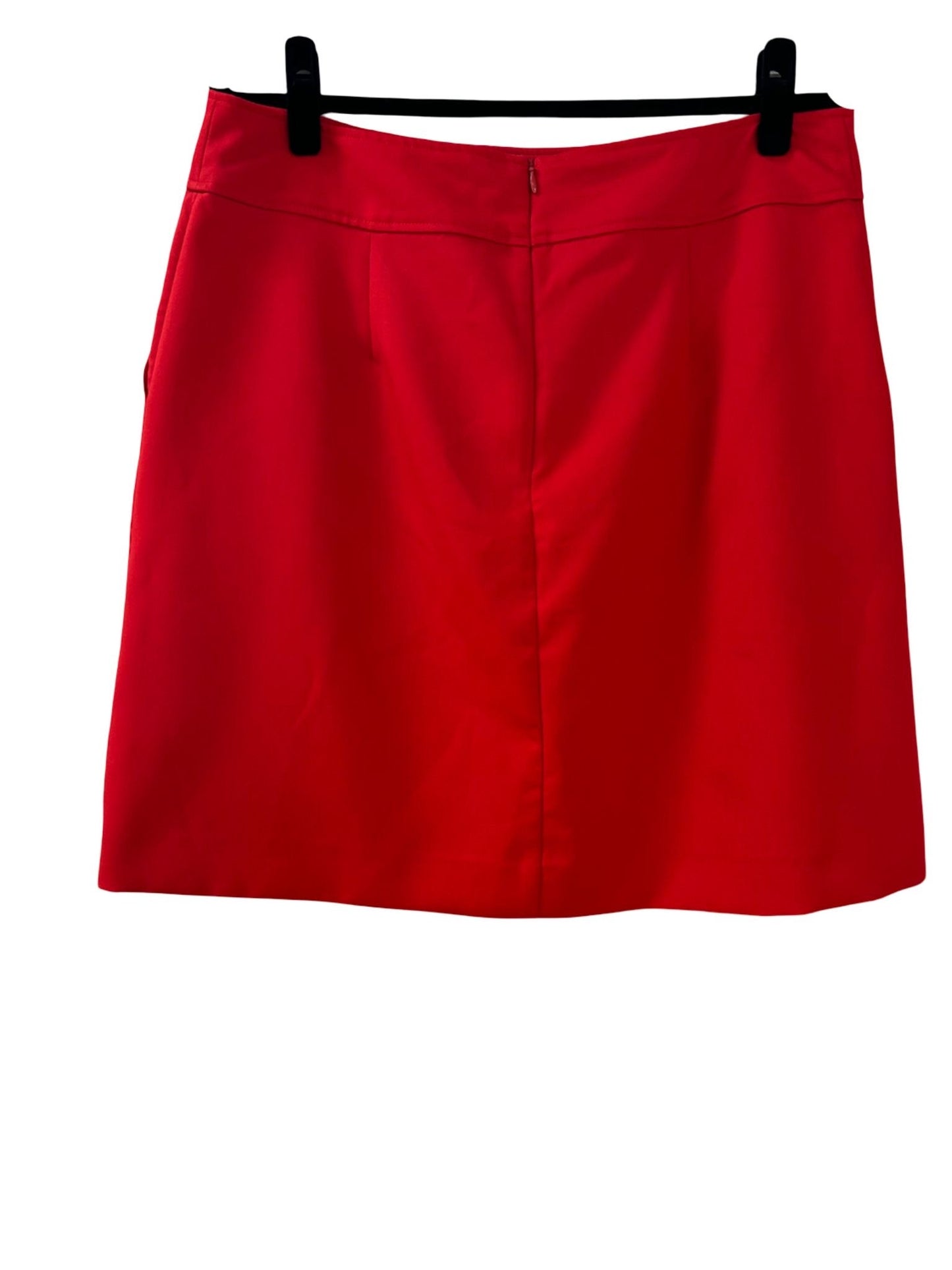 Oasis Red Skirt - Size -16 - Preloved