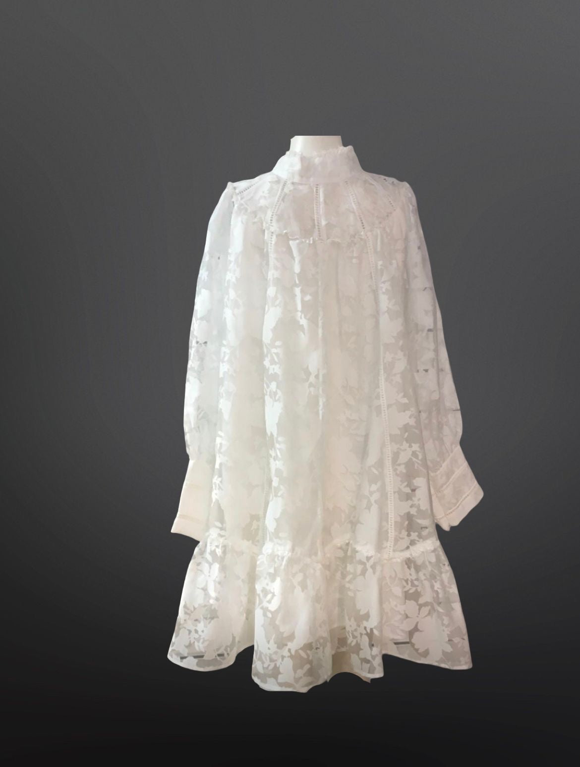 Forever Unique White Dress - Size 8 - New