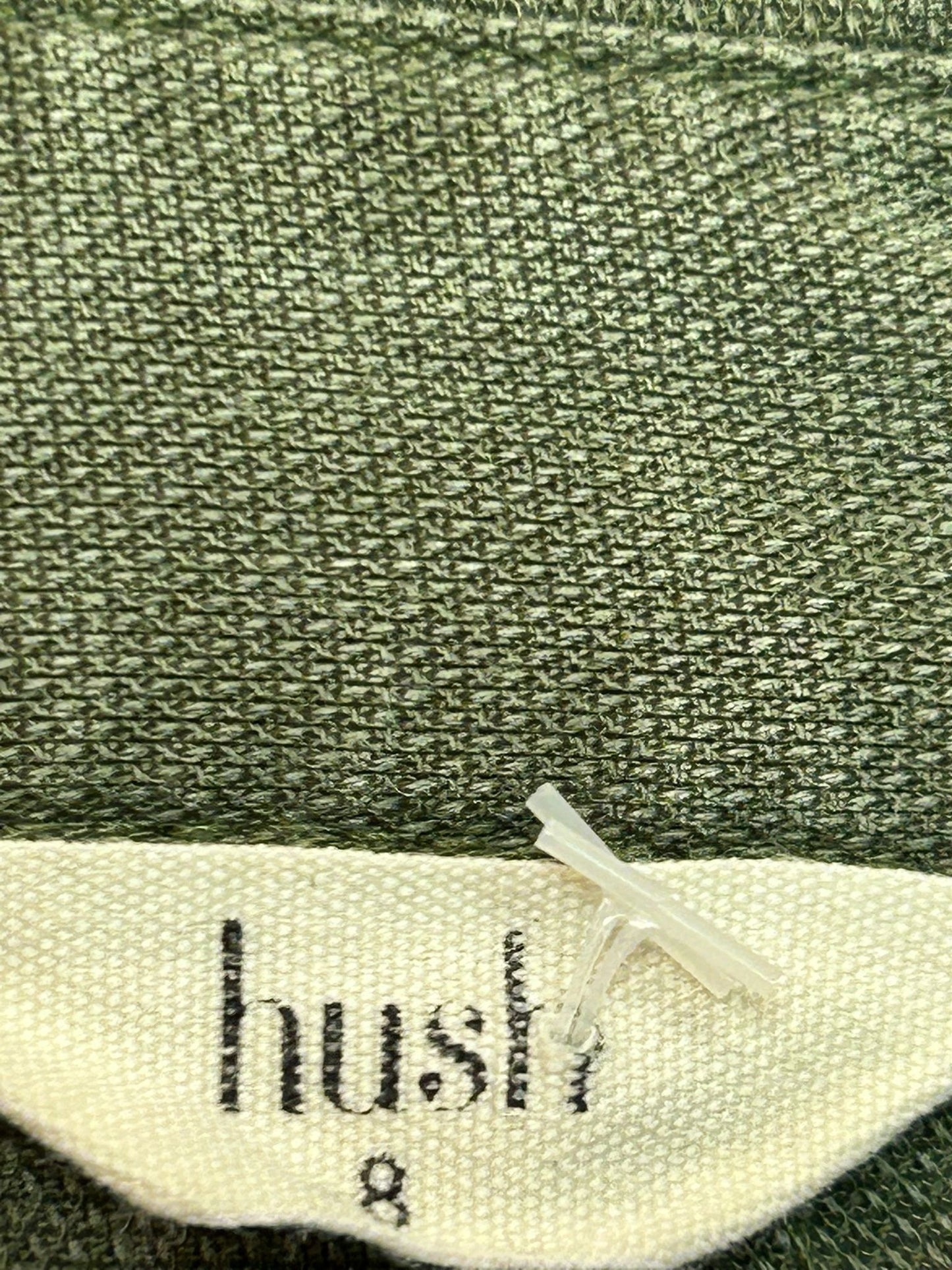 Hush Olive Green Boiler Suit - Size 8 - Preloved