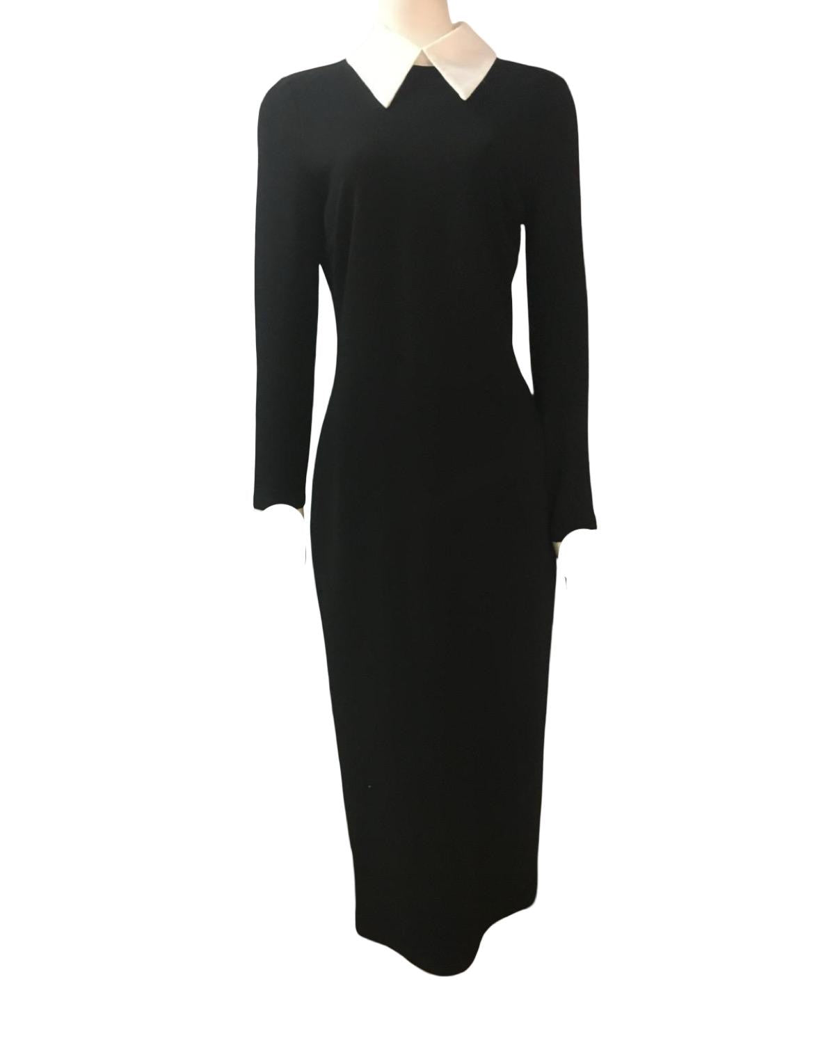 Karen Millen Jersey Midi Dress - Size S - Preloved