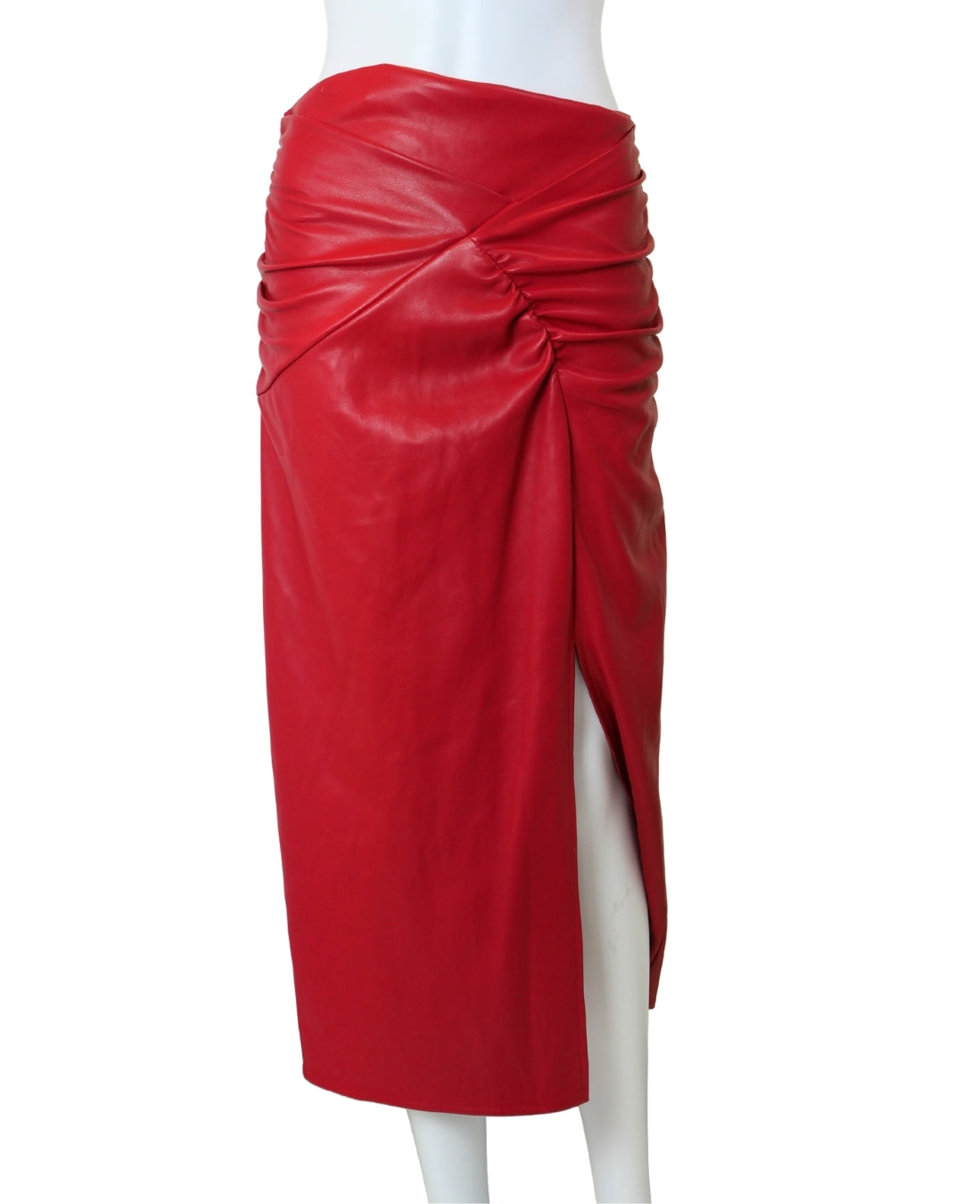 Forever Unique Red Skirt - Size 8 - Preloved