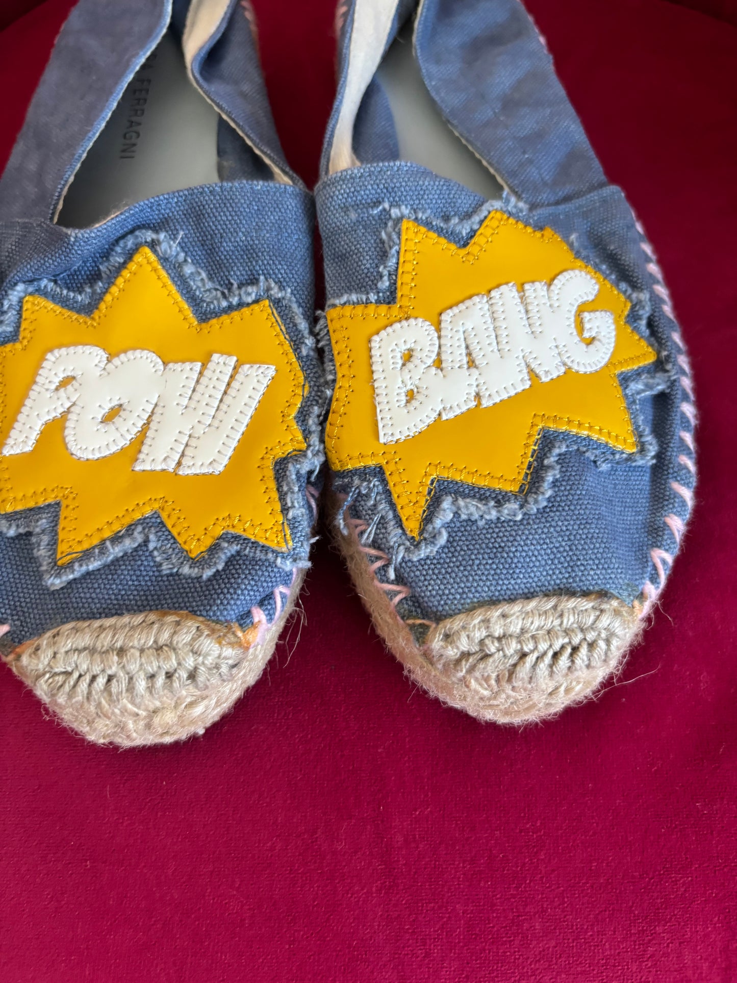 Chiara Ferragni Denim Espadrilles EU 39 -UK 6