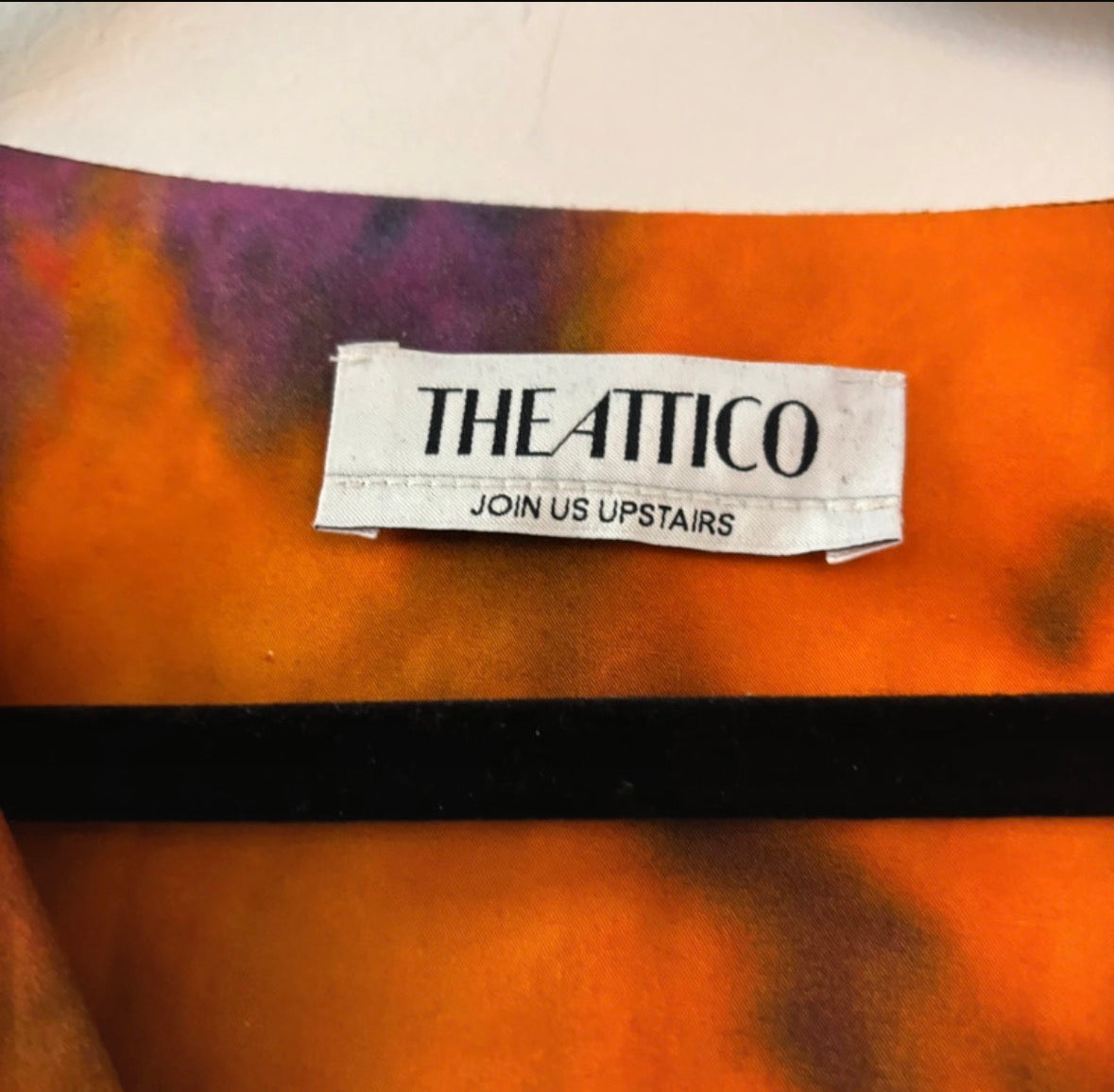 The Attico Multicoloured Tie Dye Dress -Size UK -12 /IT 44