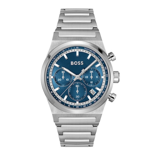 BOSS Candor 41mm Stainless Steel Chronograph Men’s Watch - New in box
