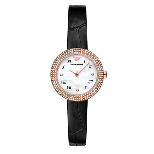 Emporio Armani Ladies Rose Gold Tone Watch - New in box