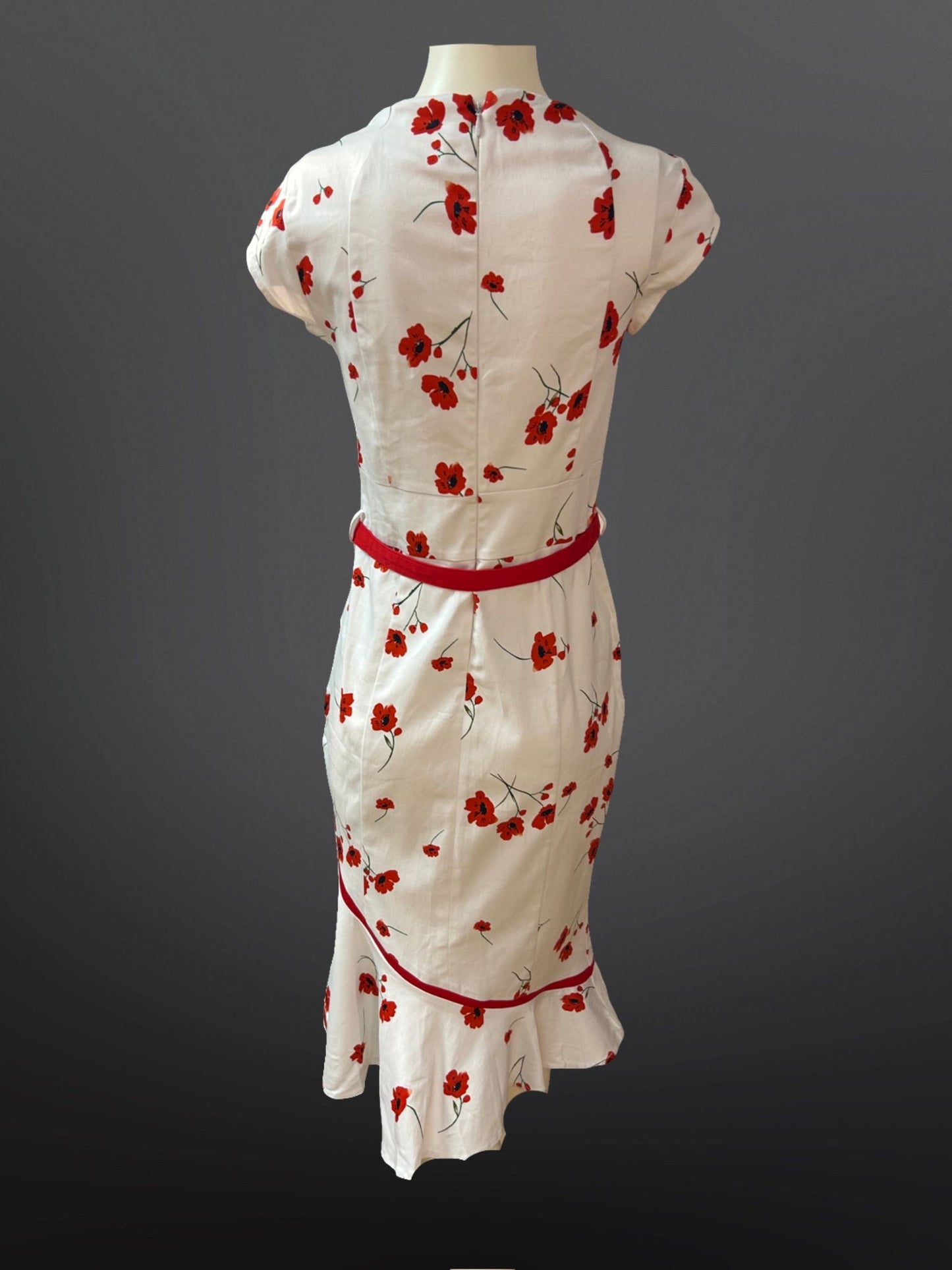 Joe Browns Floral Poppy Dress - Size -10 - New Tags