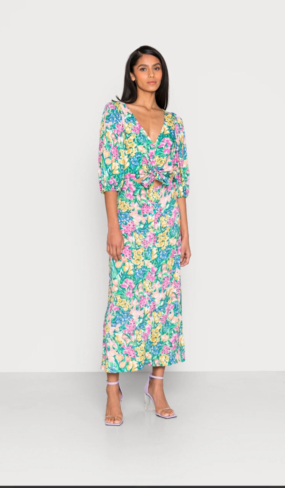 Lindex Multi Coloured Dress - Size -10 - New no tags