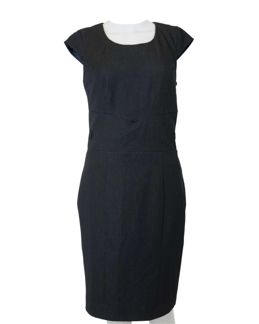 Reiss Black Bodycon Dress - Size - S - Preloved
