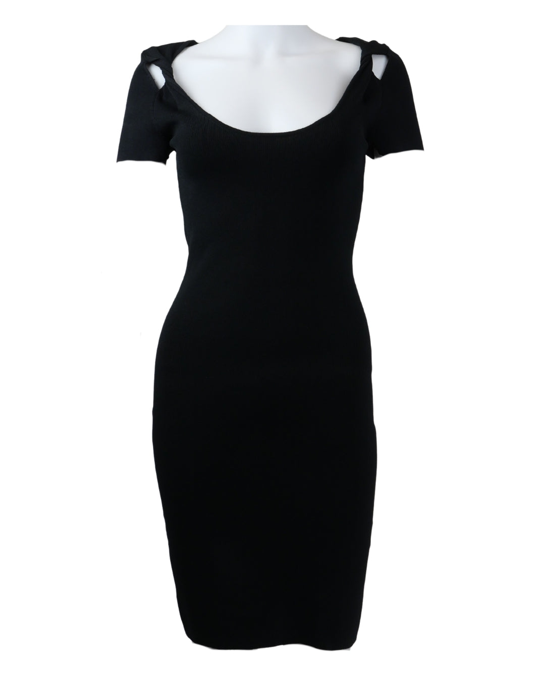 Reiss Black Bodycon Dress - Size - S - Preloved