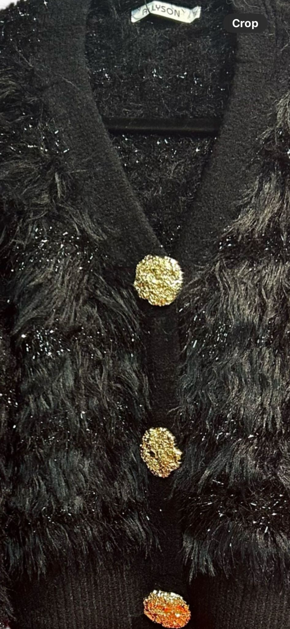 Soft Faux Fur Panelled Cardigan - New