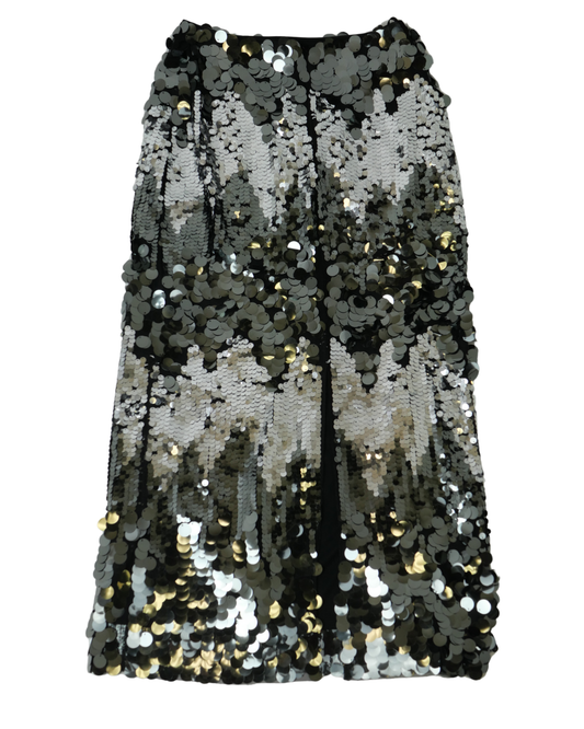 Forever Unique Glamorous Sequin Midi Skirt - Size 8 - New No Tags