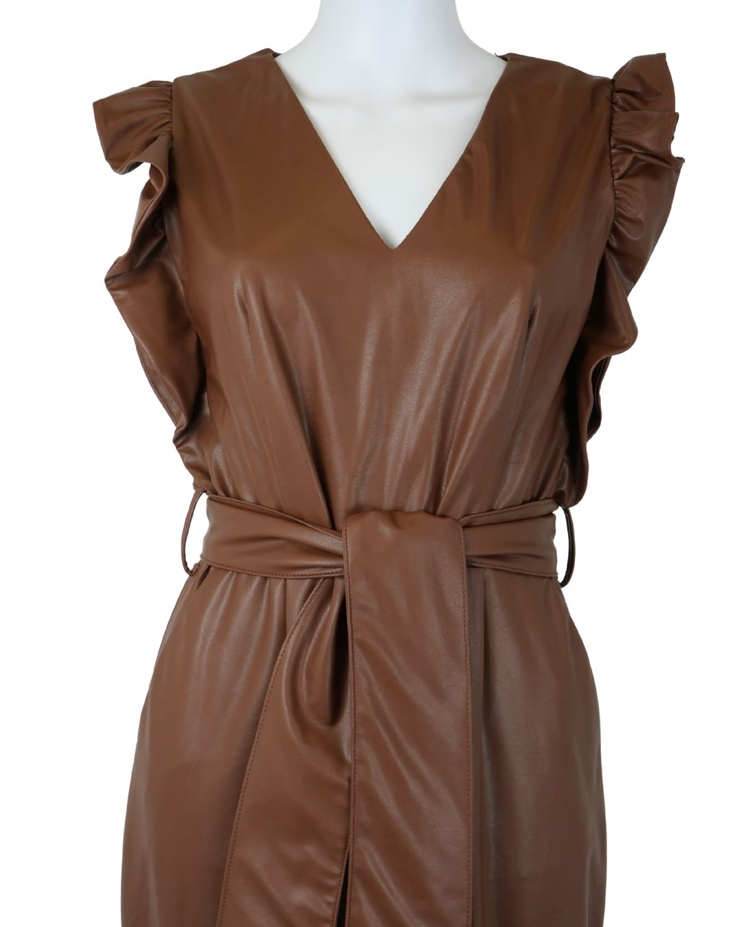 Forever Unique Brown Jumpsuit Size 8 