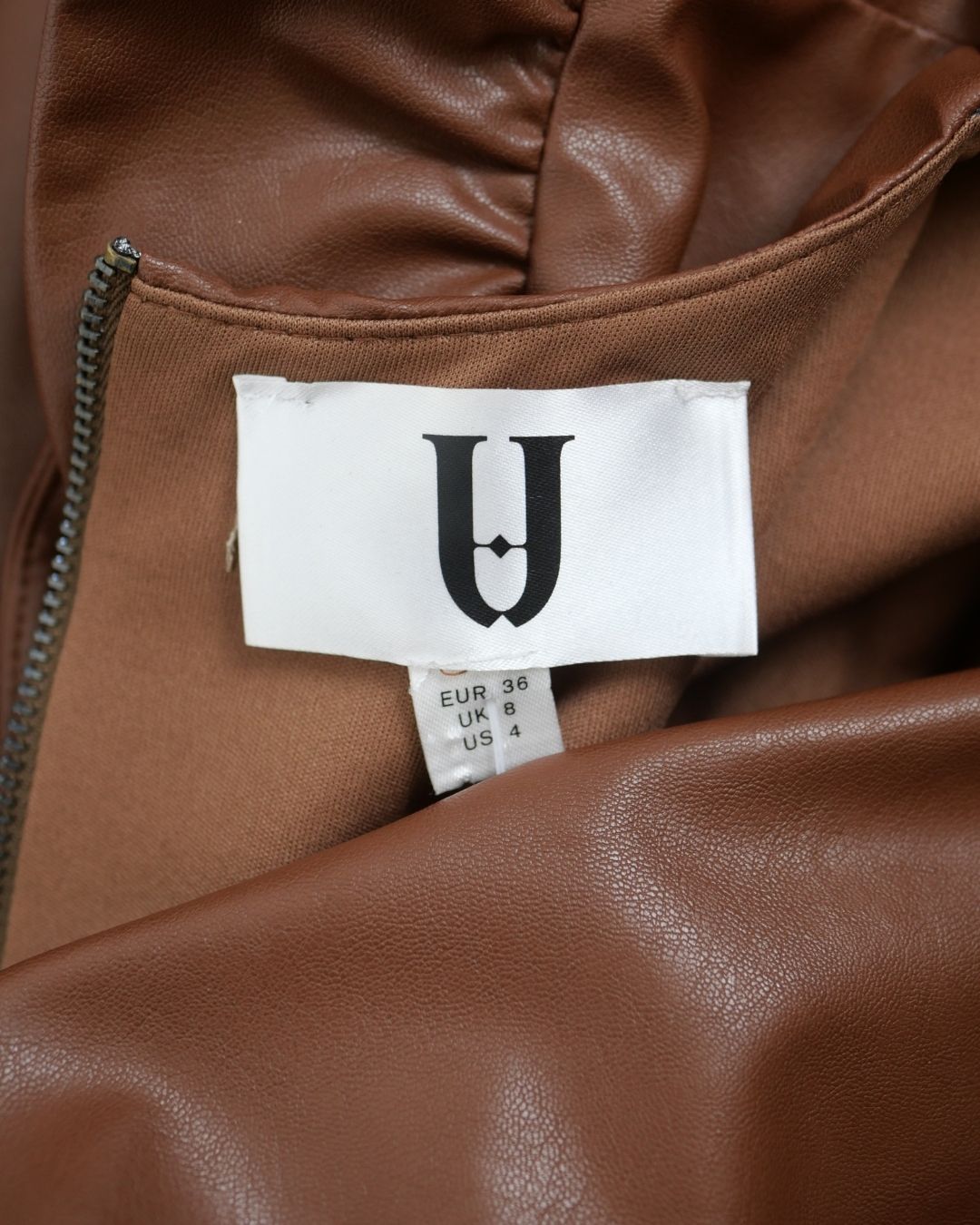 Forever Unique Brown Jumpsuit Size 8 