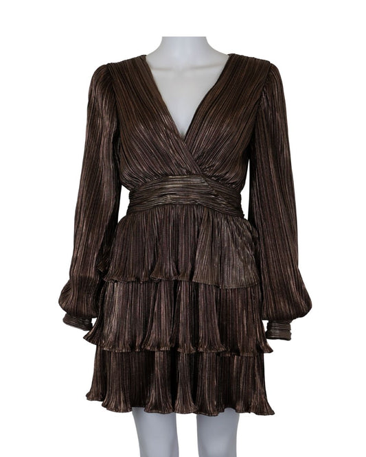 Forever Unique Bronze  Dress -  Size - 8 - New No Tags