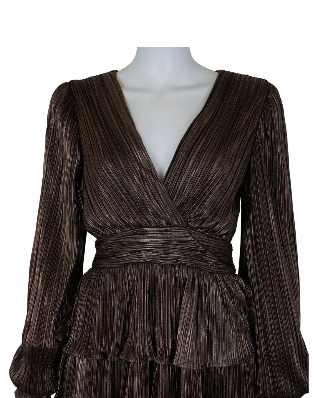 Forever Unique Bronze  Dress -  Size - 8 - New No Tags