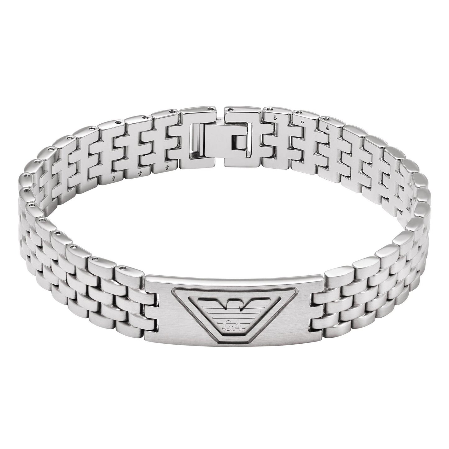 Emporio Armani Stainless Steel Eagle Logo Bracelet - New Tags
