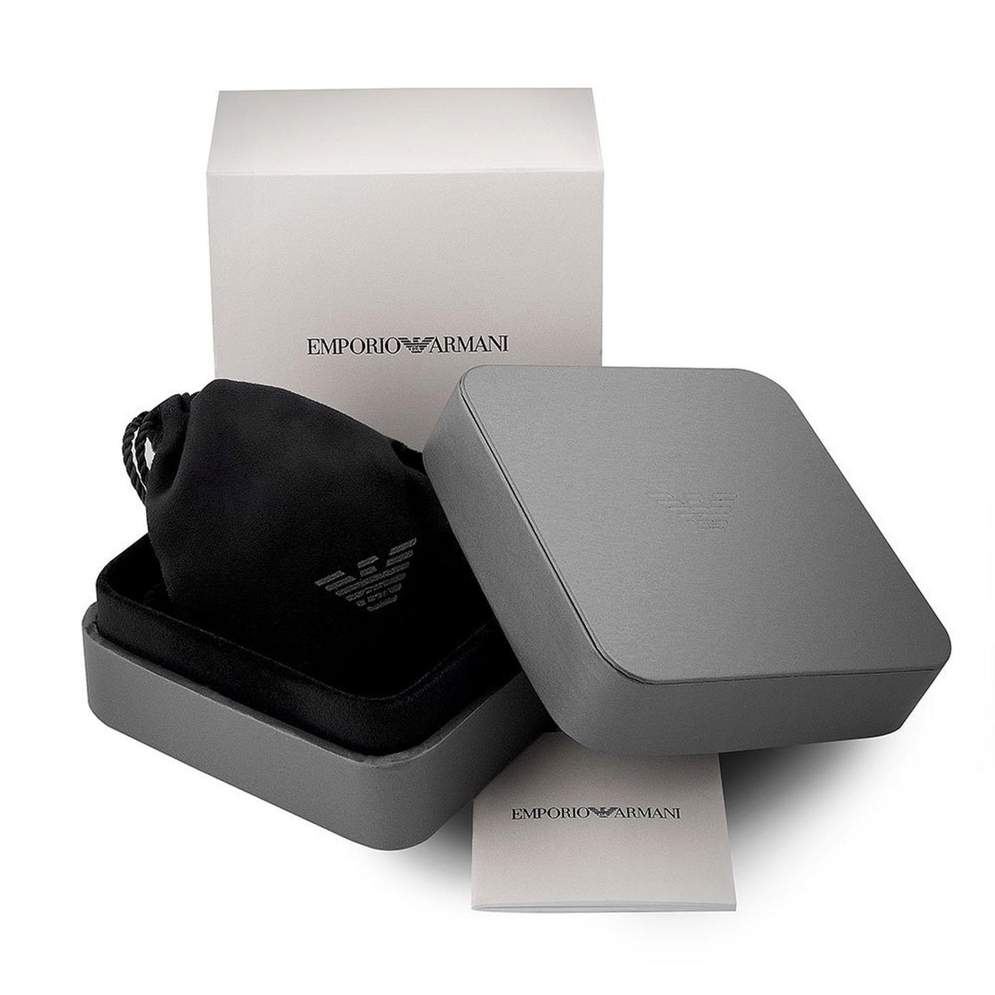 Emporio Armani Stainless Steel Eagle Logo Bracelet - New Tags