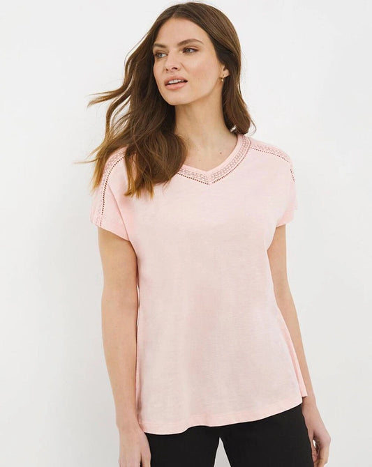 Julipa Lace T Shirt Size 12 - New