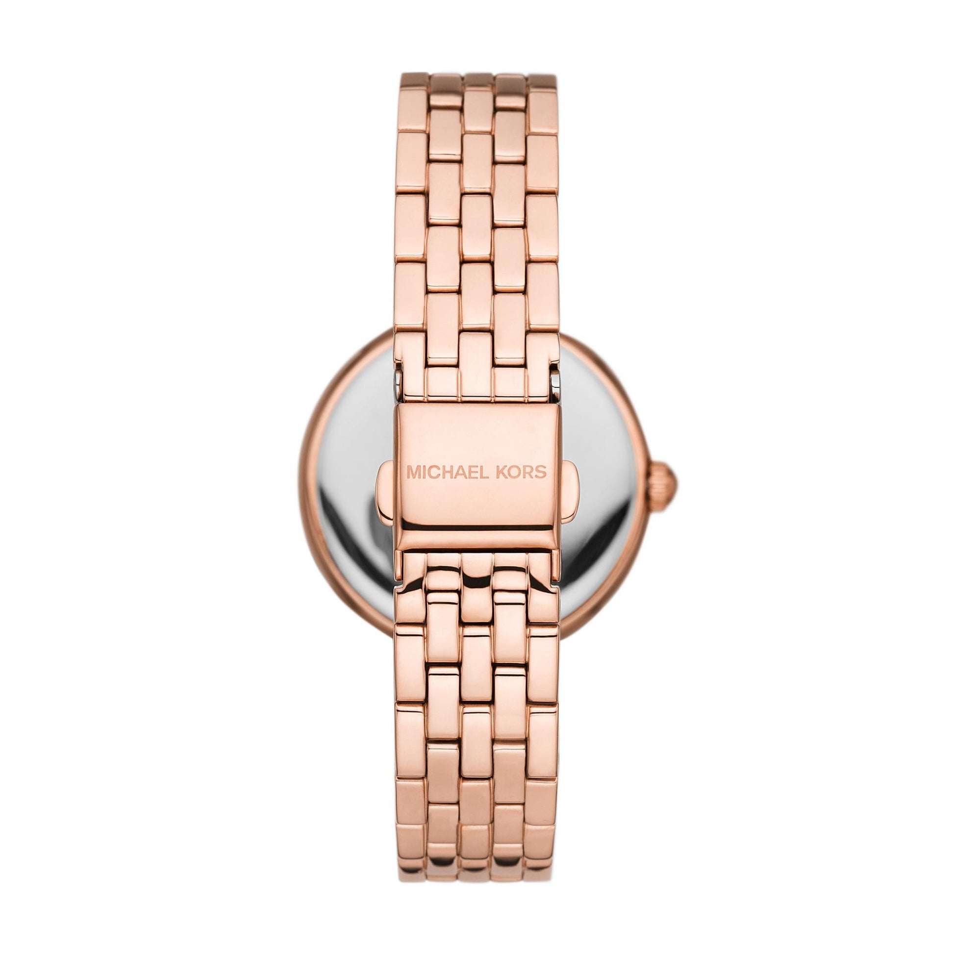 Michael Kors Kenly Rose Gold Tone Crystal Ladies Watch - New