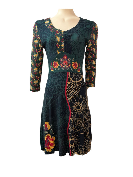 Joe Browns Floral Dress - Size - 10 - Preloved 
