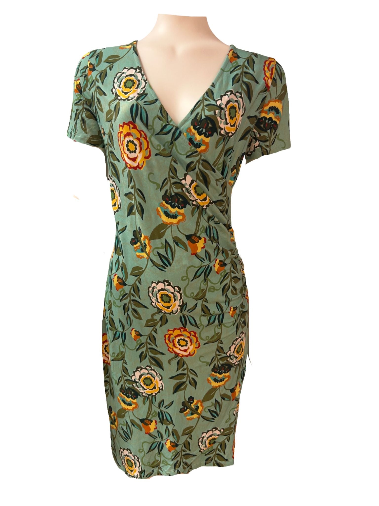 Joe Browns Green Dress - Size - 10 - Preloved