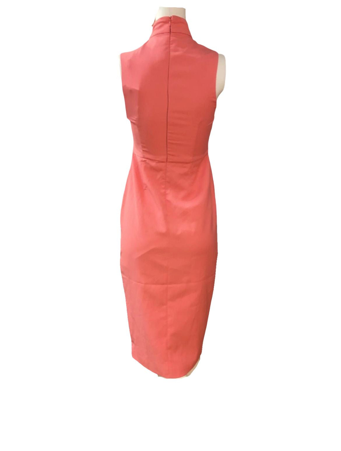 Lavish Alice Coral  Sleeveless Dress - Size -8 - New Tags