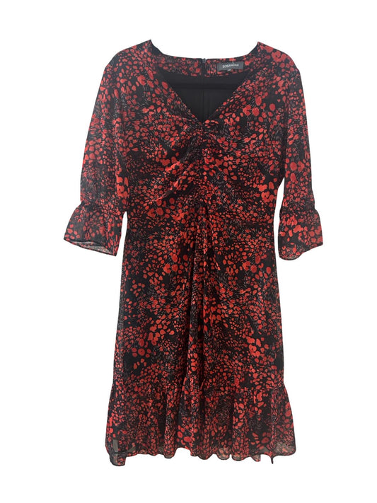 Sosandar Floral Dress - Size 12 - Preloved