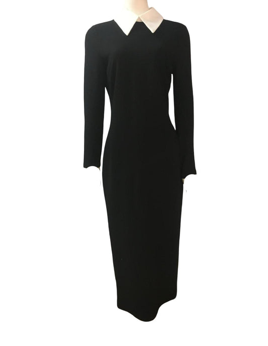 Karen Millen Jersey Midi Dress - Size S - Preloved