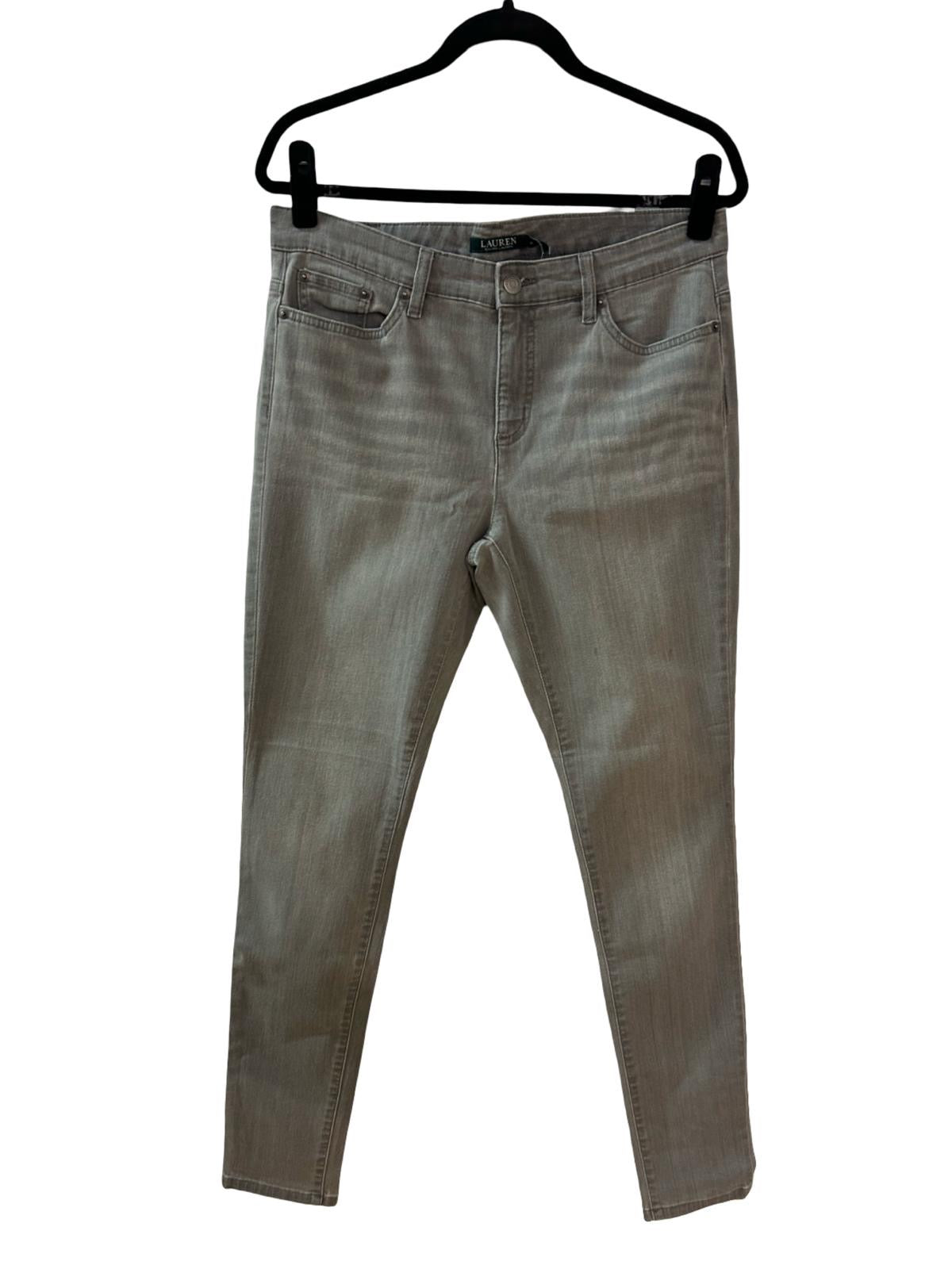 Ralph Lauren Grey Jeans - Size 12 - Preloved