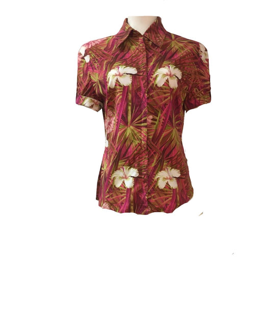 Mango Floral Blouse - Size XL - Preloved
