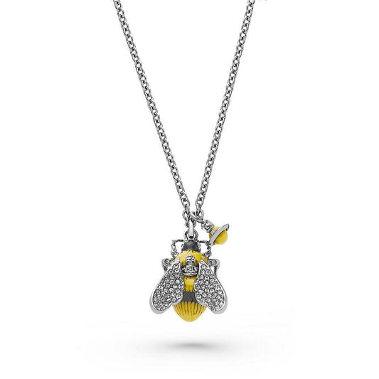 Vivienne Westwood Silver Crystal Bee Pendant - New with Box - RRP £155