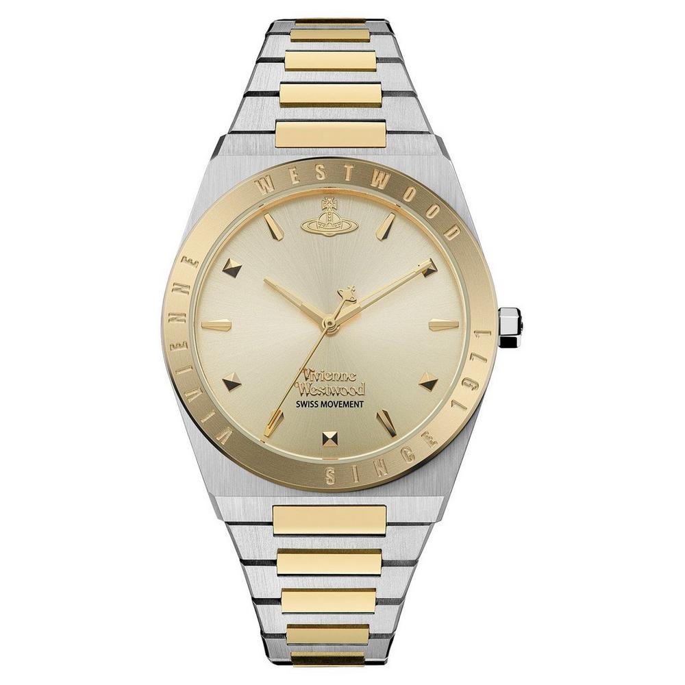 Vivienne Westwood Charterhouse 39.5mm Stainless Steel and Yellow Gold Tone Ladies Watch - New with Box - RRP £290