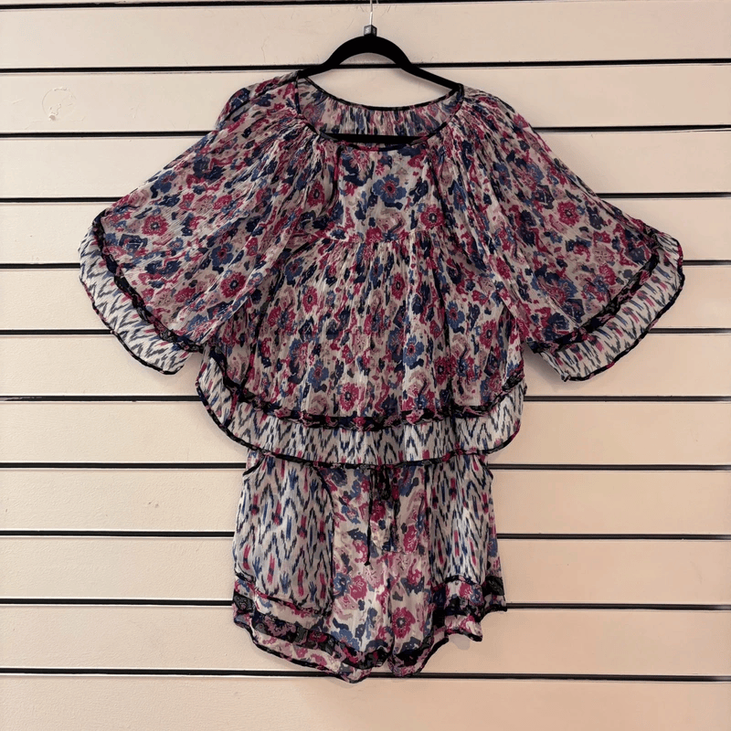 Isabel Marant Etoile Blouse & Shorts Set - UK 6