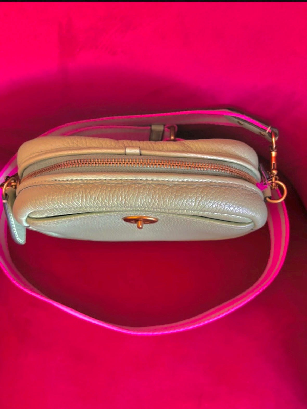 Coach Pebble Camera Bag