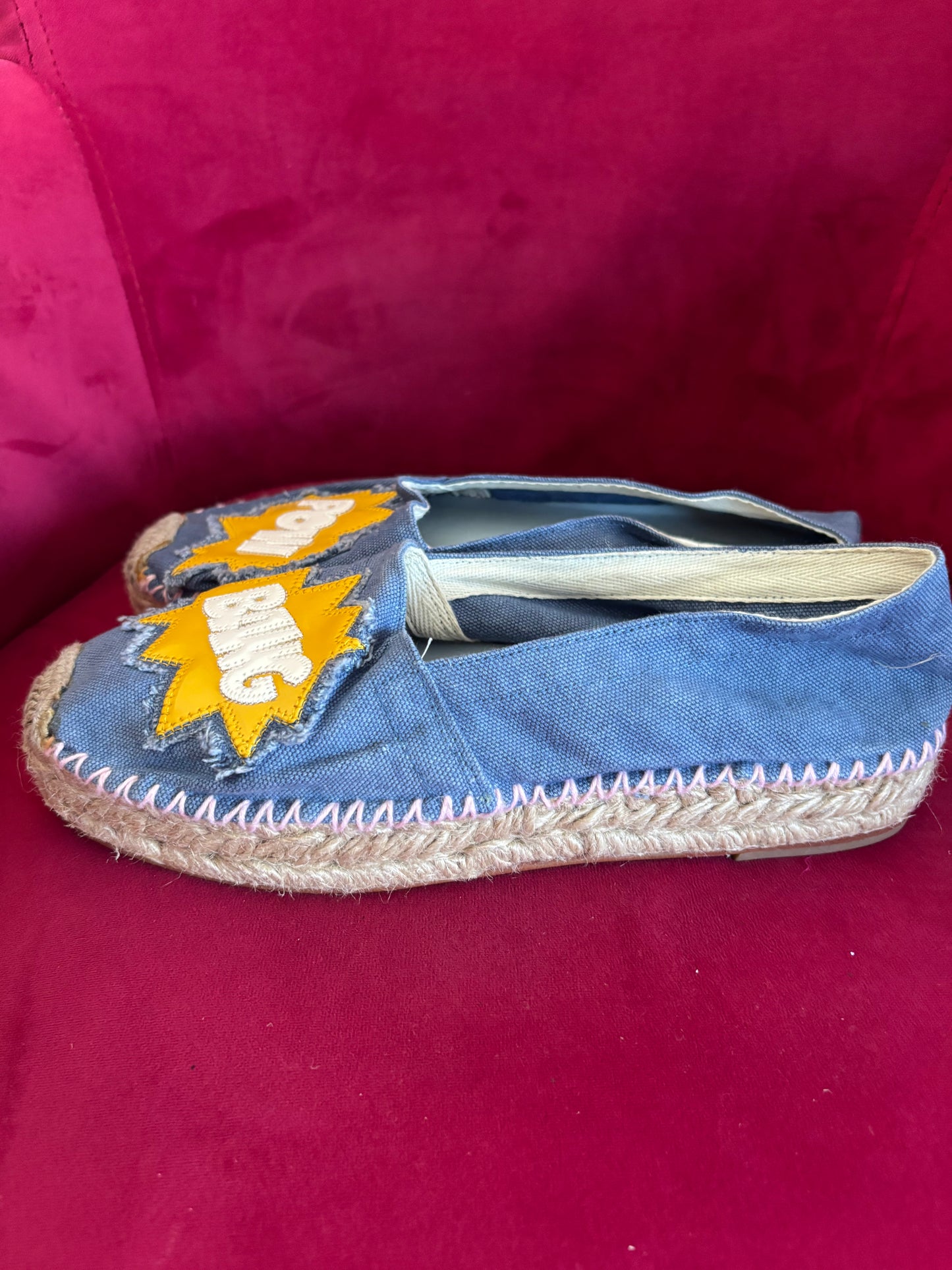 Chiara Ferragni Denim Espadrilles EU 39 -UK 6