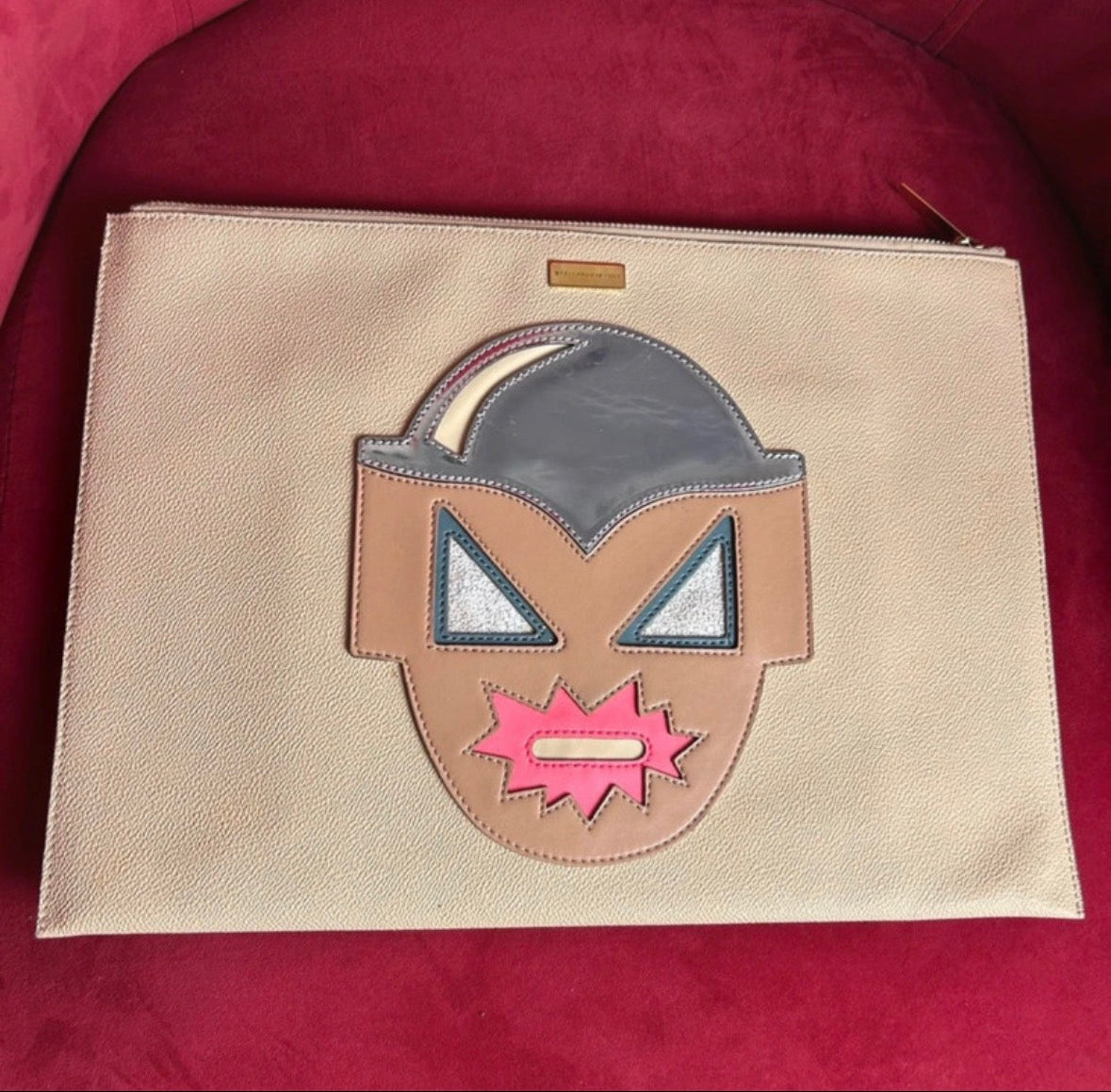 Stella McCartney Superhero Clutch Bag