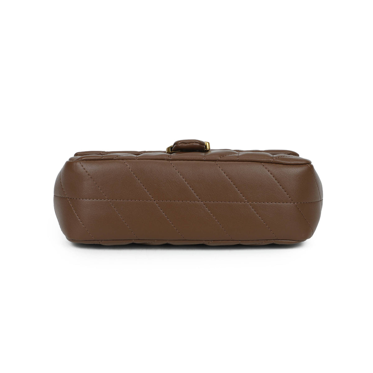 JM1776 Quilted Chain Shoulder Bag with Flap Closure